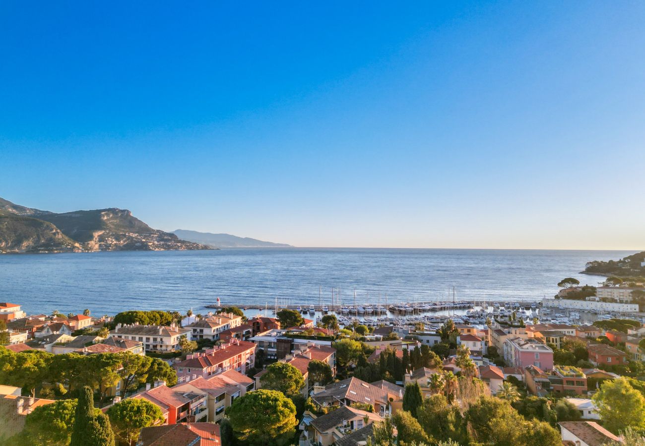 Magnifique vue mer le port et le village 